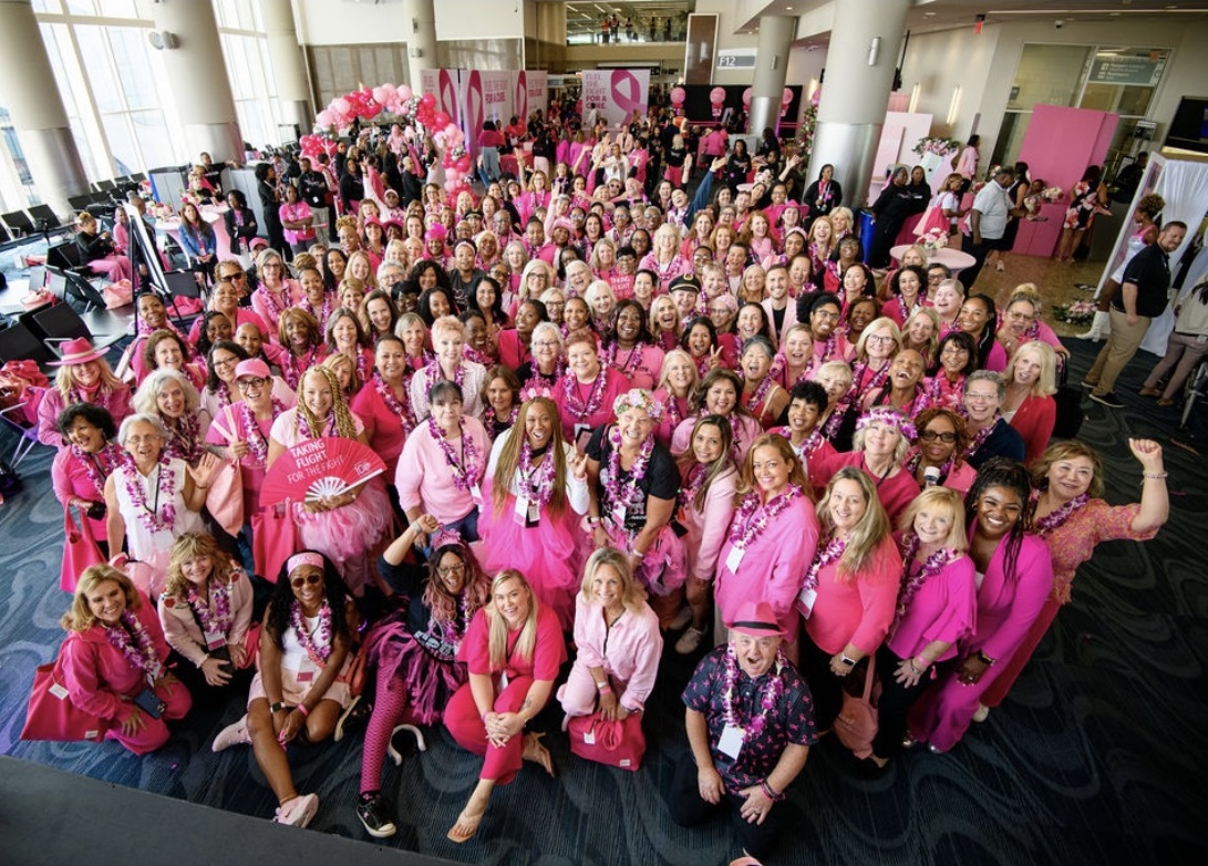 A Pink Flight of Hope and Healing | EDV On The Fly